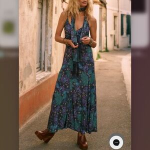 Spell Boheme Bias Maxi Slip Dress